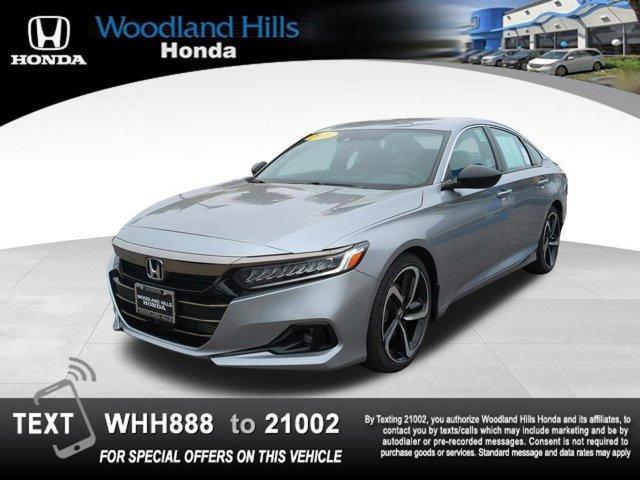 used 2021 Honda Accord car, priced at $26,388