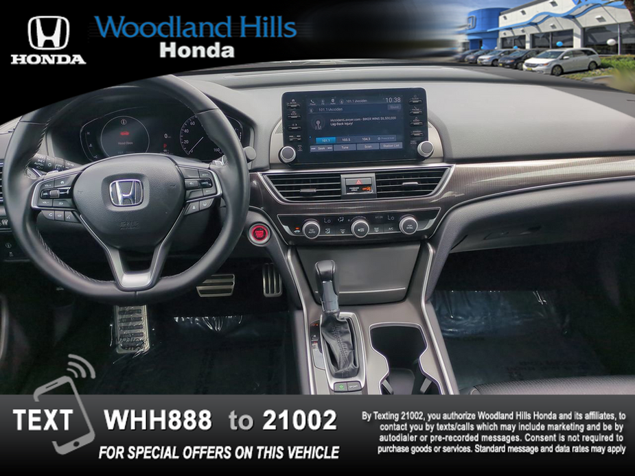 used 2022 Honda Accord car, priced at $25,588