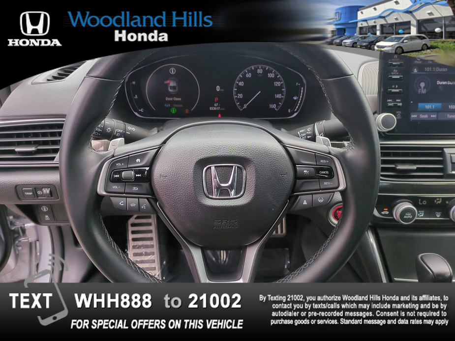 used 2022 Honda Accord car, priced at $25,588