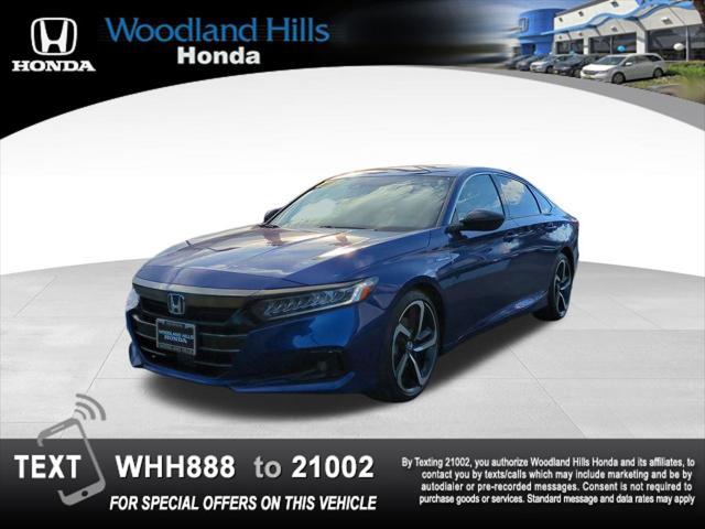 used 2022 Honda Accord Hybrid car, priced at $26,588