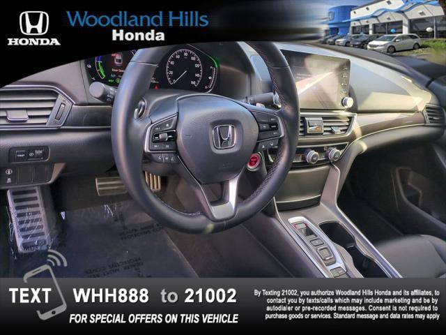 used 2022 Honda Accord Hybrid car, priced at $26,588