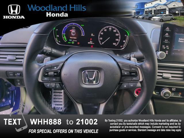 used 2022 Honda Accord Hybrid car, priced at $26,588