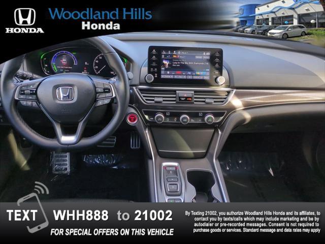 used 2022 Honda Accord Hybrid car, priced at $26,588