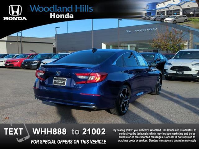 used 2022 Honda Accord Hybrid car, priced at $26,588