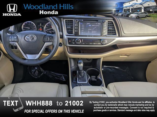 used 2016 Toyota Highlander car, priced at $19,588