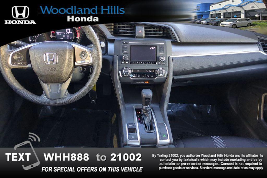 used 2016 Honda Civic car, priced at $17,388