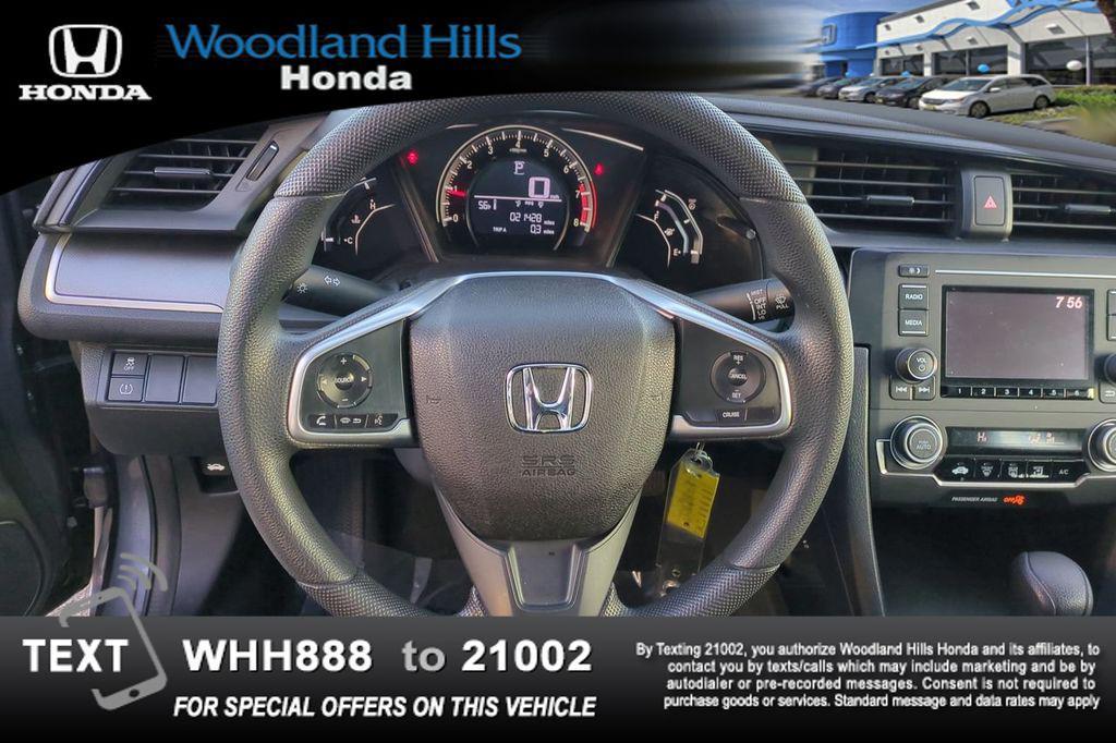used 2016 Honda Civic car, priced at $17,388