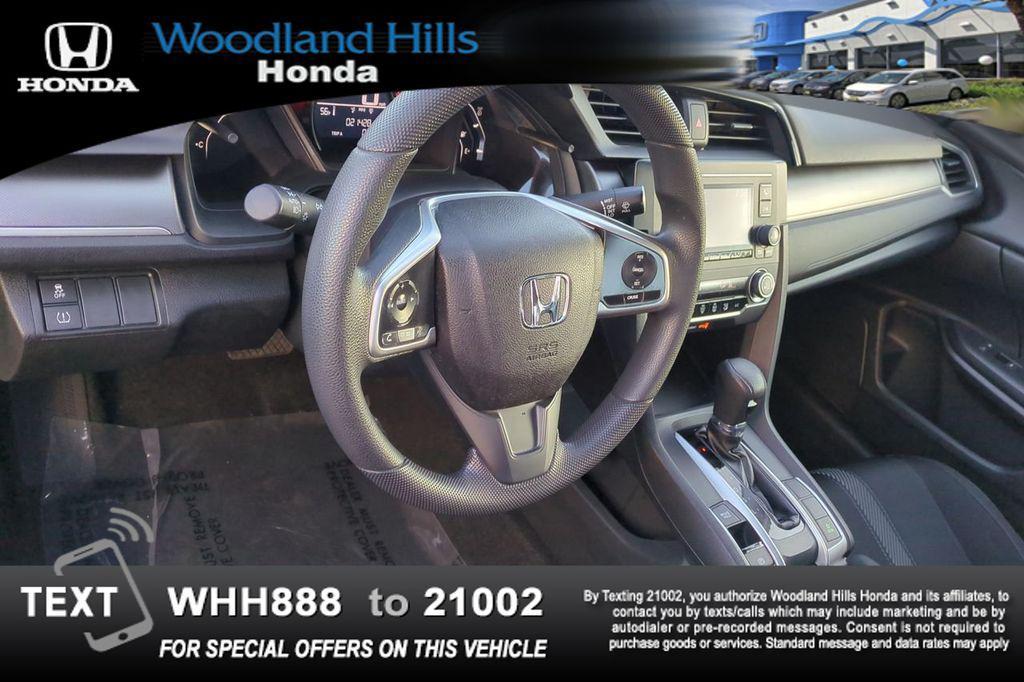 used 2016 Honda Civic car, priced at $17,388