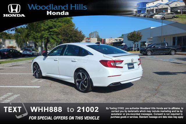 used 2022 Honda Accord car, priced at $27,888