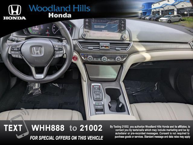 used 2021 Honda Accord Hybrid car, priced at $27,588