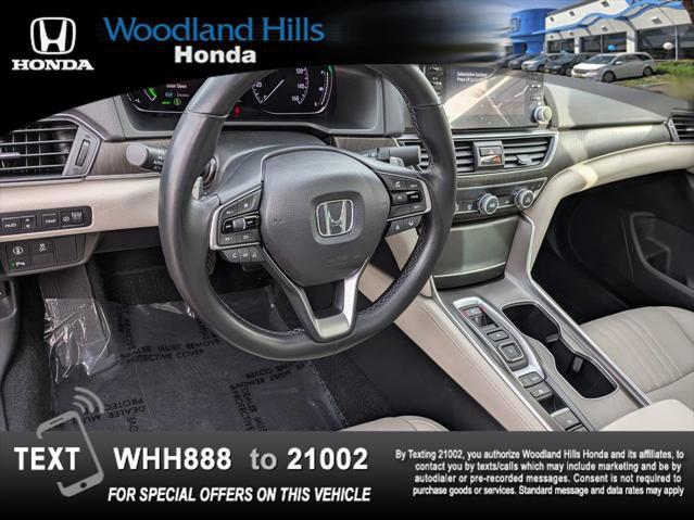 used 2021 Honda Accord Hybrid car, priced at $27,588