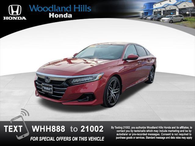 used 2021 Honda Accord Hybrid car, priced at $27,588