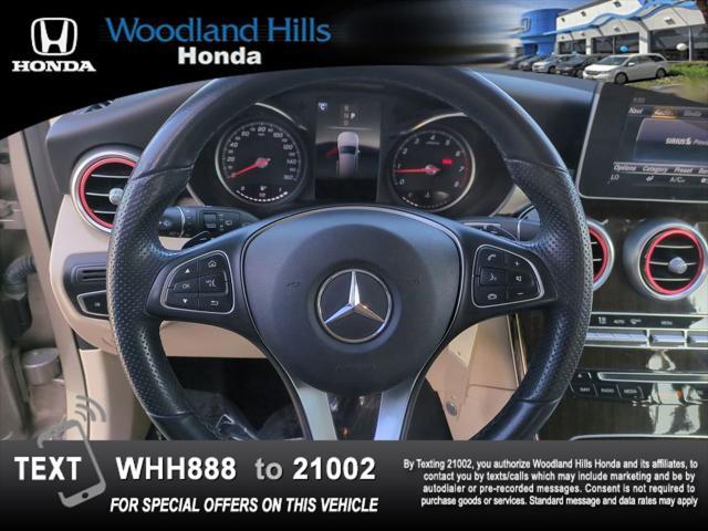 used 2019 Mercedes-Benz GLC 300 car, priced at $20,588