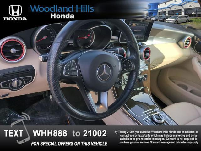 used 2019 Mercedes-Benz GLC 300 car, priced at $20,588