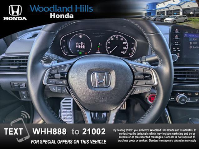 used 2022 Honda Accord car, priced at $25,888