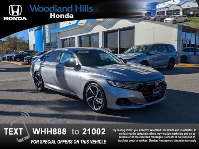 used 2022 Honda Accord car, priced at $25,888