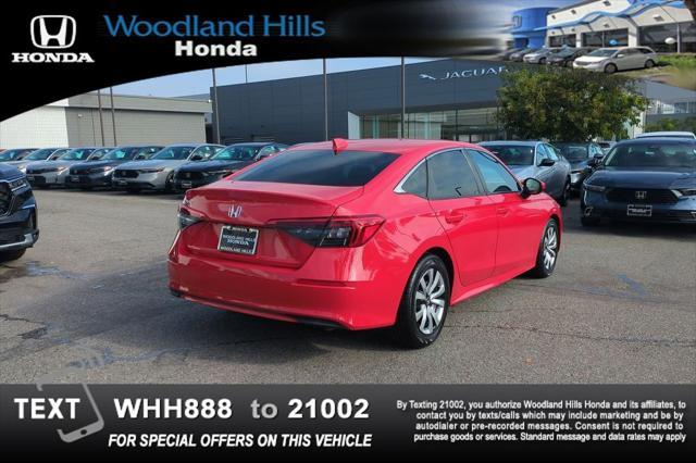 used 2022 Honda Civic car, priced at $21,888