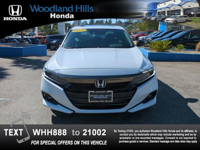 used 2021 Honda Accord car, priced at $29,888