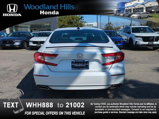 used 2021 Honda Accord car, priced at $29,888