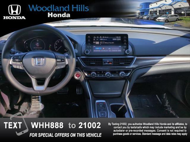 used 2021 Honda Accord car, priced at $29,888