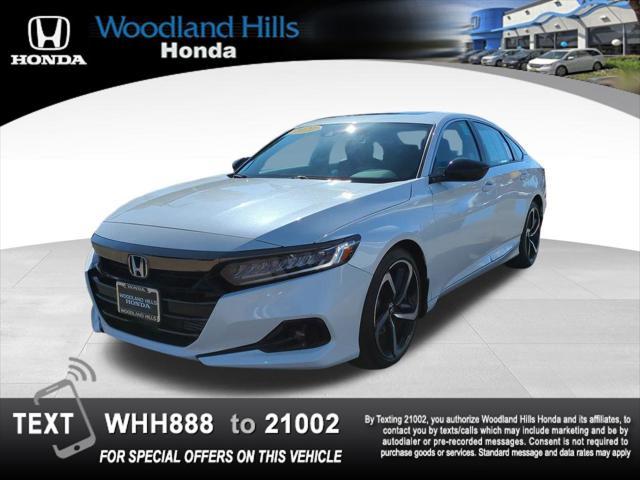 used 2021 Honda Accord car, priced at $29,888