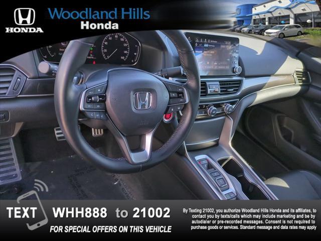 used 2021 Honda Accord car, priced at $29,888