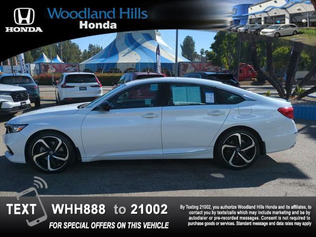 used 2021 Honda Accord car, priced at $29,888