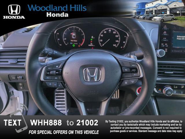 used 2021 Honda Accord car, priced at $29,888