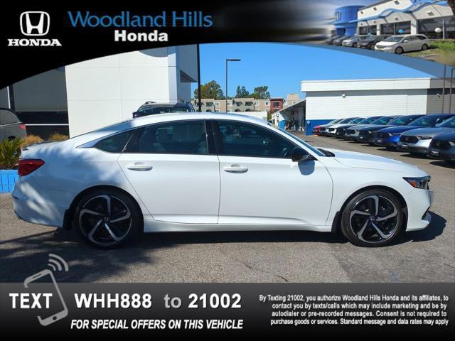 used 2021 Honda Accord car, priced at $29,888