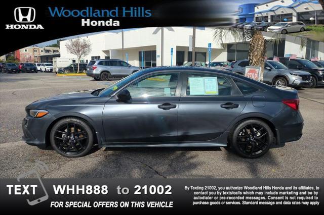 used 2022 Honda Civic car, priced at $23,888