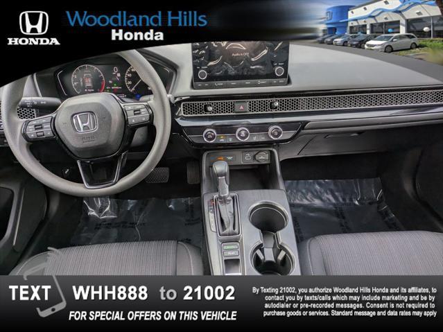 used 2024 Honda Civic car, priced at $24,888