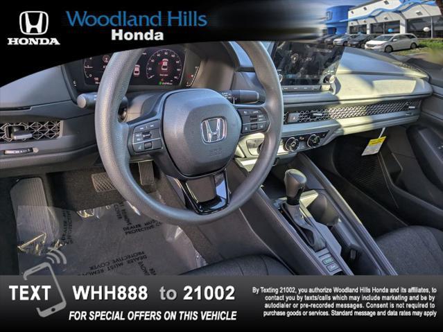 used 2024 Honda Accord car, priced at $26,588