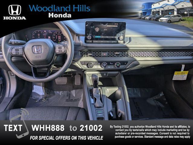 used 2024 Honda Accord car, priced at $26,588