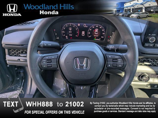 used 2024 Honda Accord car, priced at $26,588