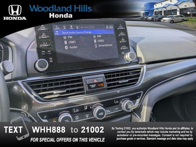 used 2022 Honda Accord car, priced at $25,888