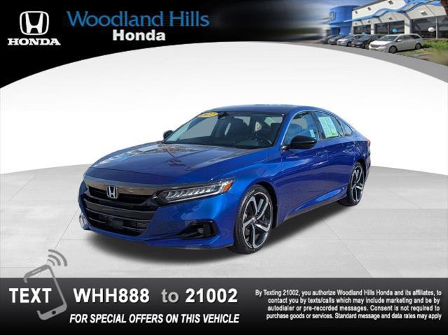 used 2022 Honda Accord car, priced at $25,888