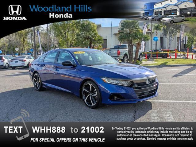 used 2022 Honda Accord car, priced at $25,888