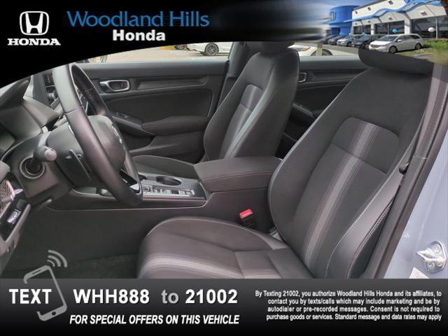 used 2023 Honda Civic car, priced at $25,588