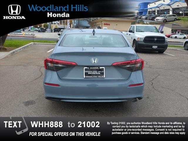 used 2023 Honda Civic car, priced at $25,588