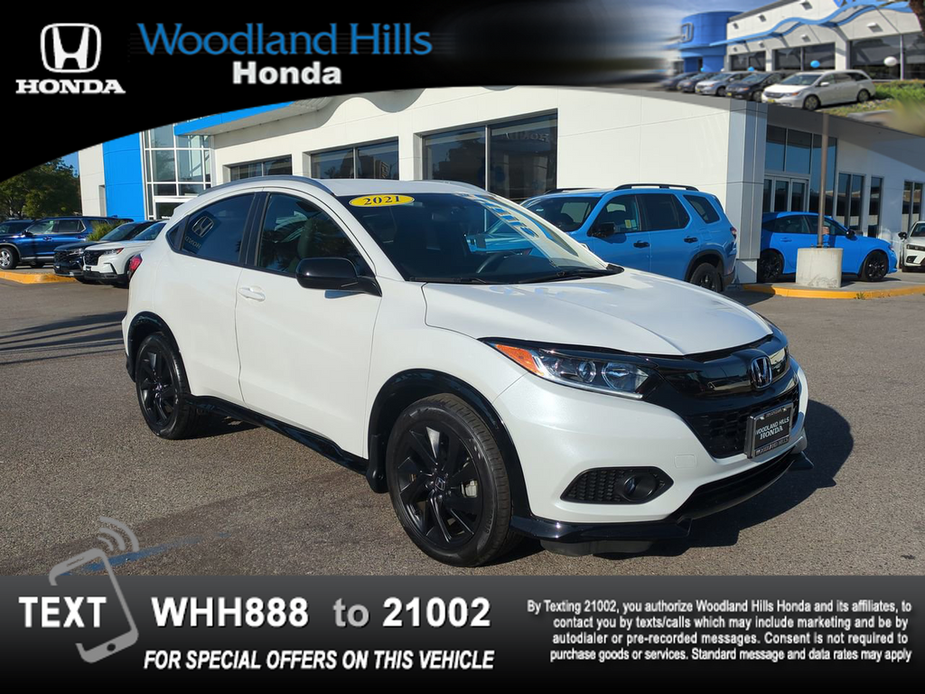 used 2021 Honda HR-V car, priced at $20,588