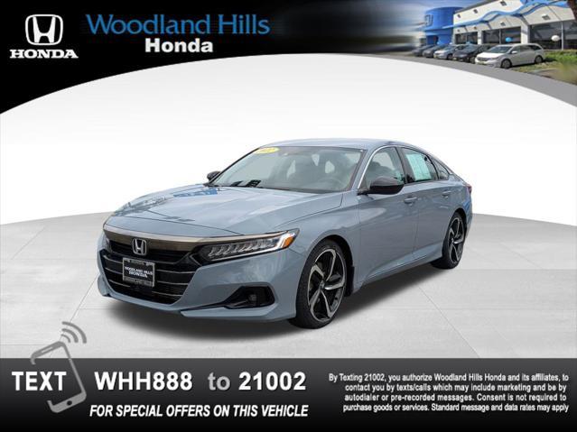 used 2022 Honda Accord car, priced at $25,388