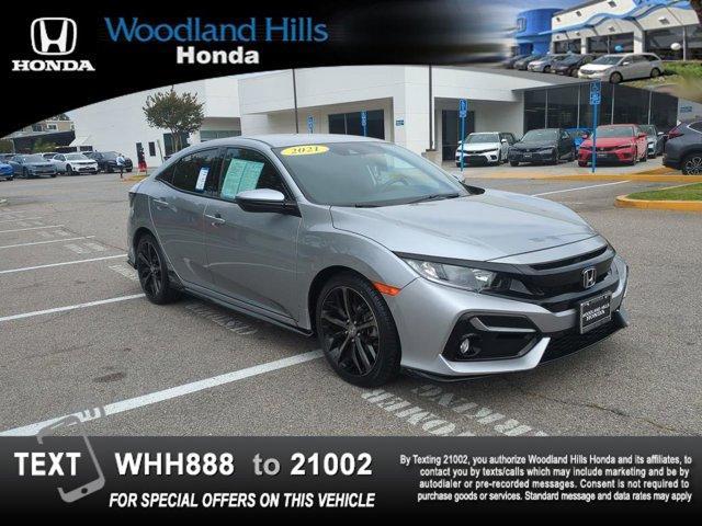 used 2021 Honda Civic car, priced at $23,888