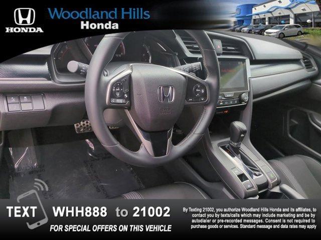 used 2021 Honda Civic car, priced at $23,888