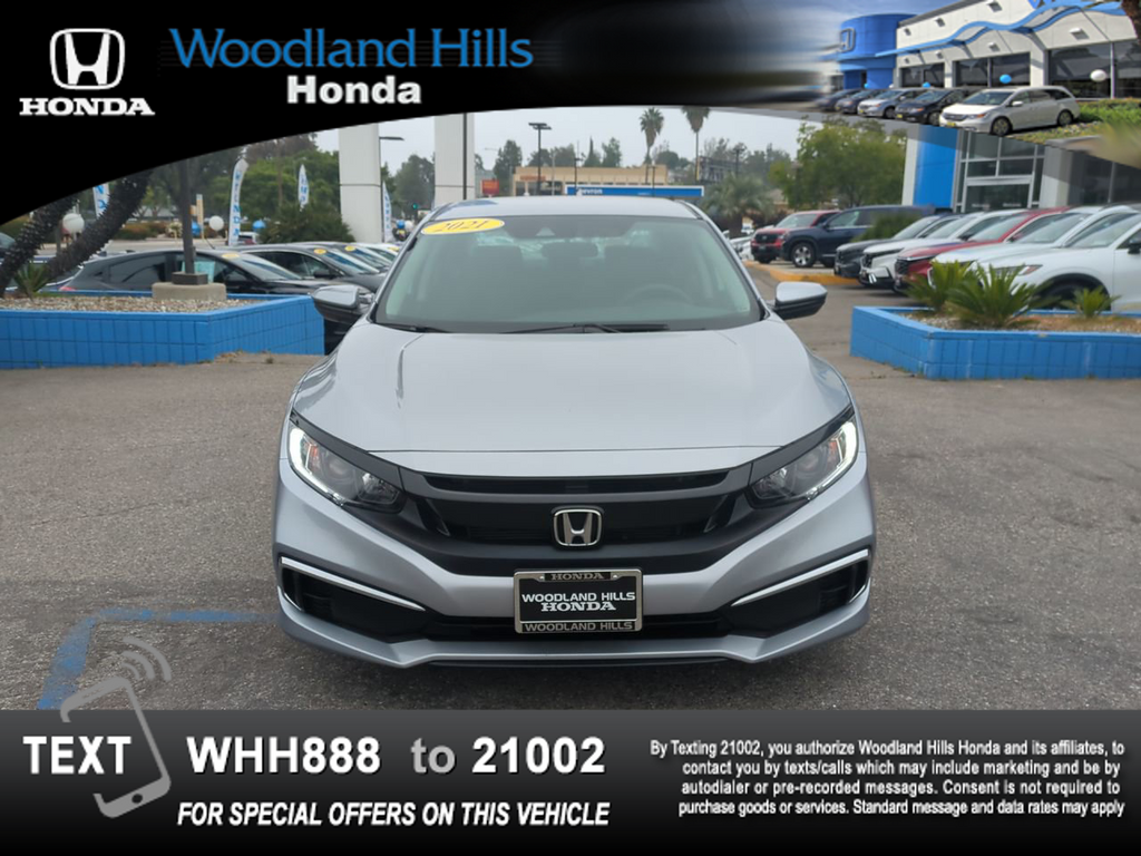 used 2021 Honda Civic car, priced at $19,588