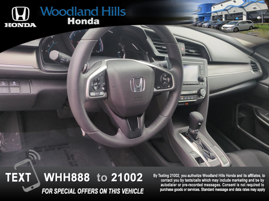 used 2021 Honda Civic car, priced at $19,588