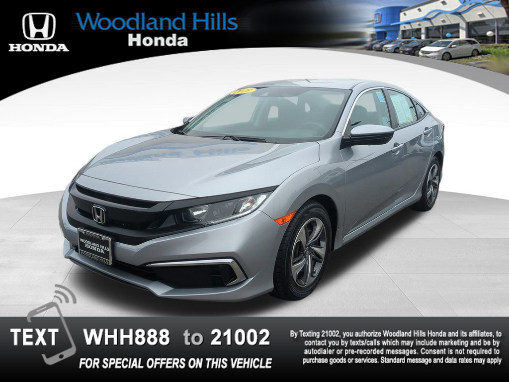 used 2021 Honda Civic car, priced at $19,588