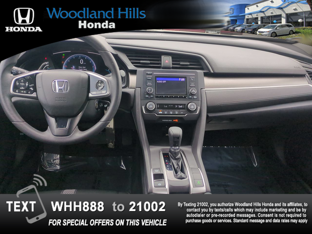 used 2021 Honda Civic car, priced at $19,588