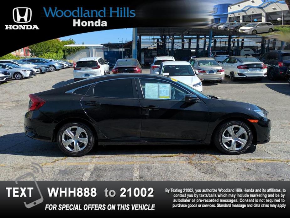 used 2018 Honda Civic car, priced at $17,588