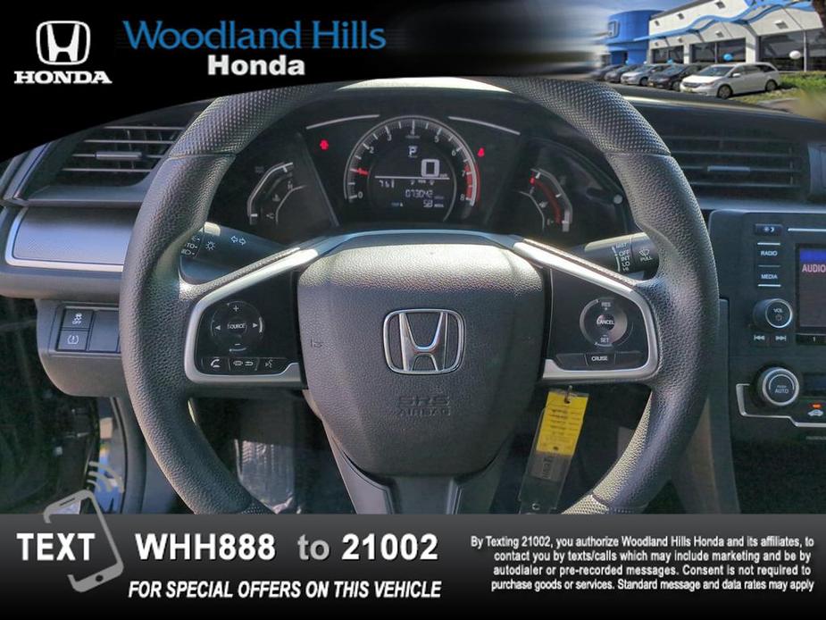 used 2018 Honda Civic car, priced at $17,588