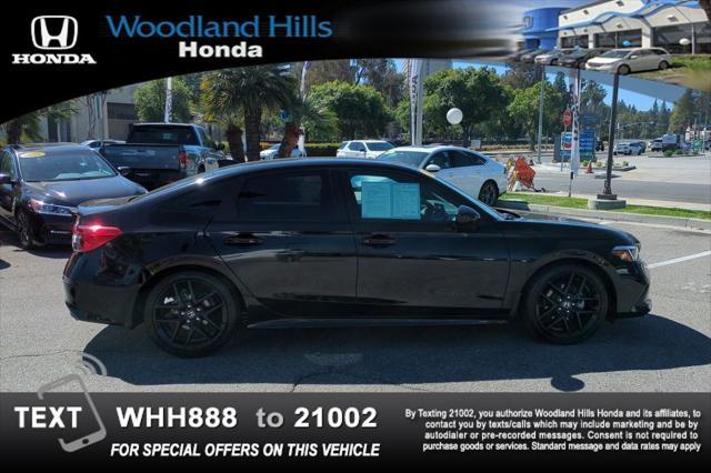 used 2024 Honda Civic car, priced at $25,588